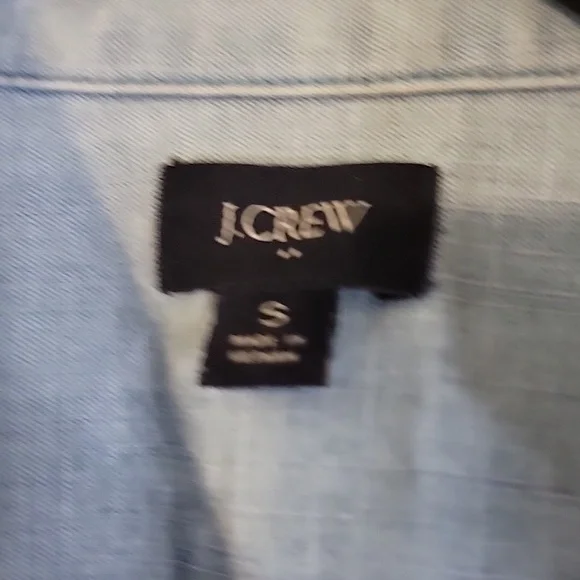 J. Crew Sky Blue Casual Shirt - Picture 2 of 9